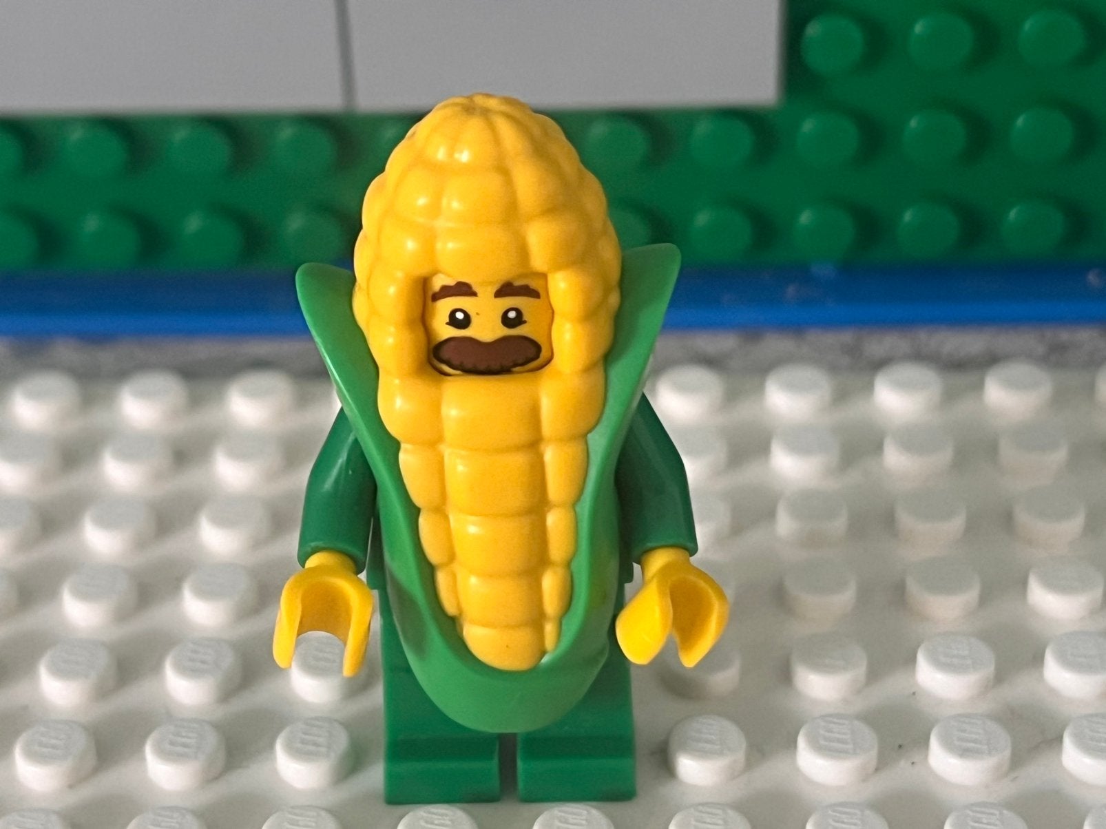Lego mayor fleckin corn cob minifiguur, Ophalen of Verzenden, Zo goed als nieuw
