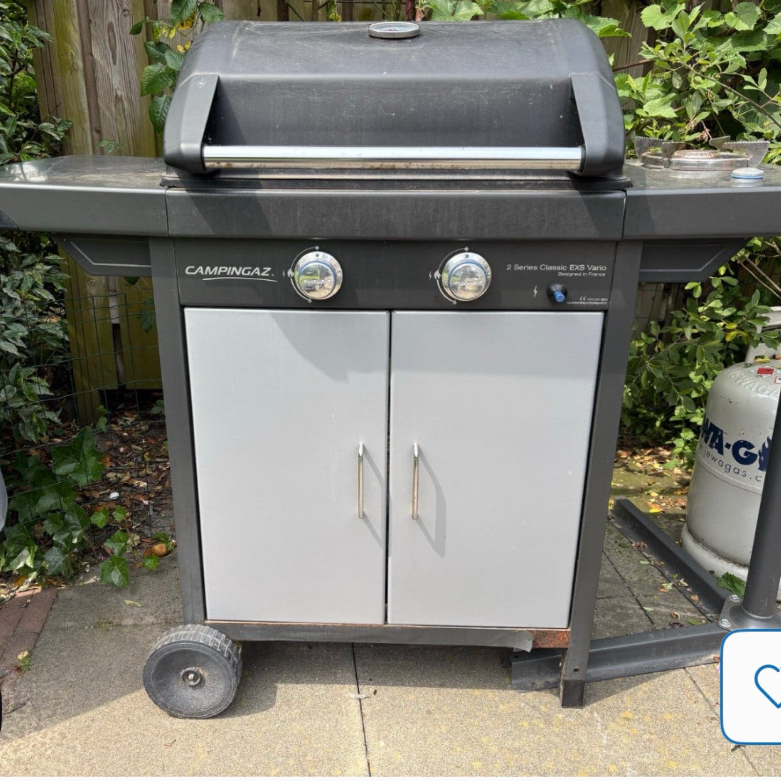 Campingaz 2 Series Classic EXS Vario gasbarbecue, Ophalen, Gebruikt