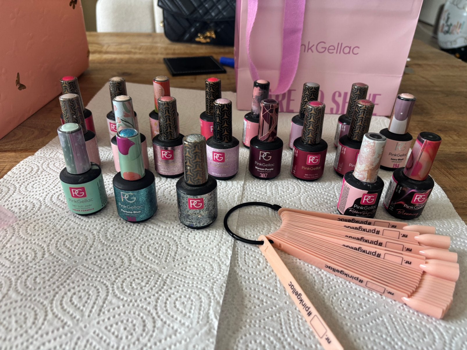 Pink Gellac | zo goed als nieuw |, Ophalen, Zo goed als nieuw, Overige kleuren, Handen en Nagels