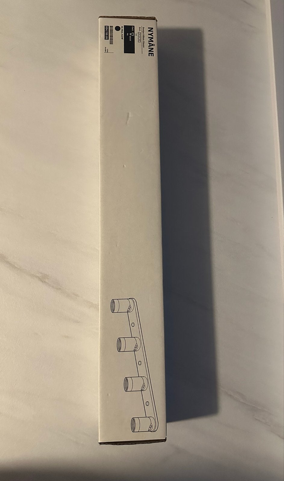 IKEA Nymåne Plafondlamp - Nieuw in doos, Huis en Inrichting, Modern, Zwart, Nieuw, Ophalen of Verzenden