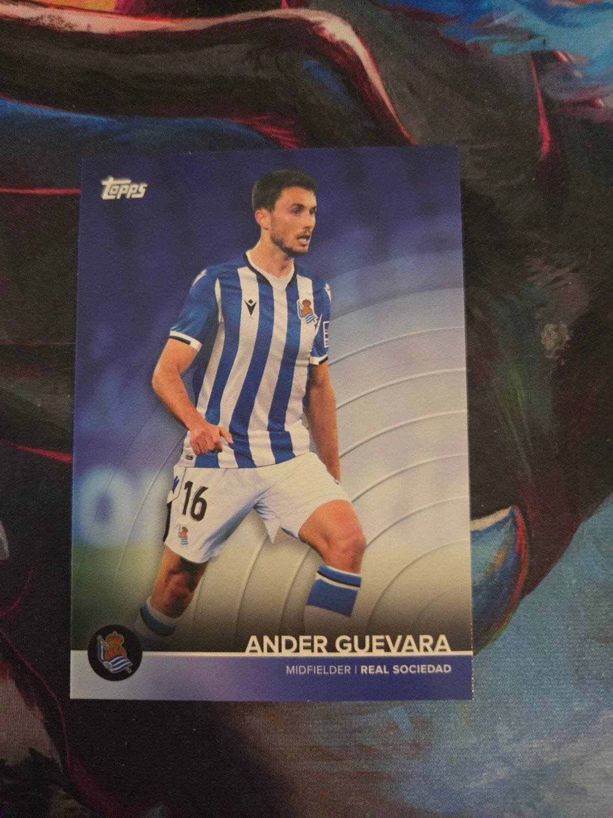 Topps Ander Guevara Voetbal Spelerskaart - Real Sociedad, Verzamelen, Ophalen of Verzenden