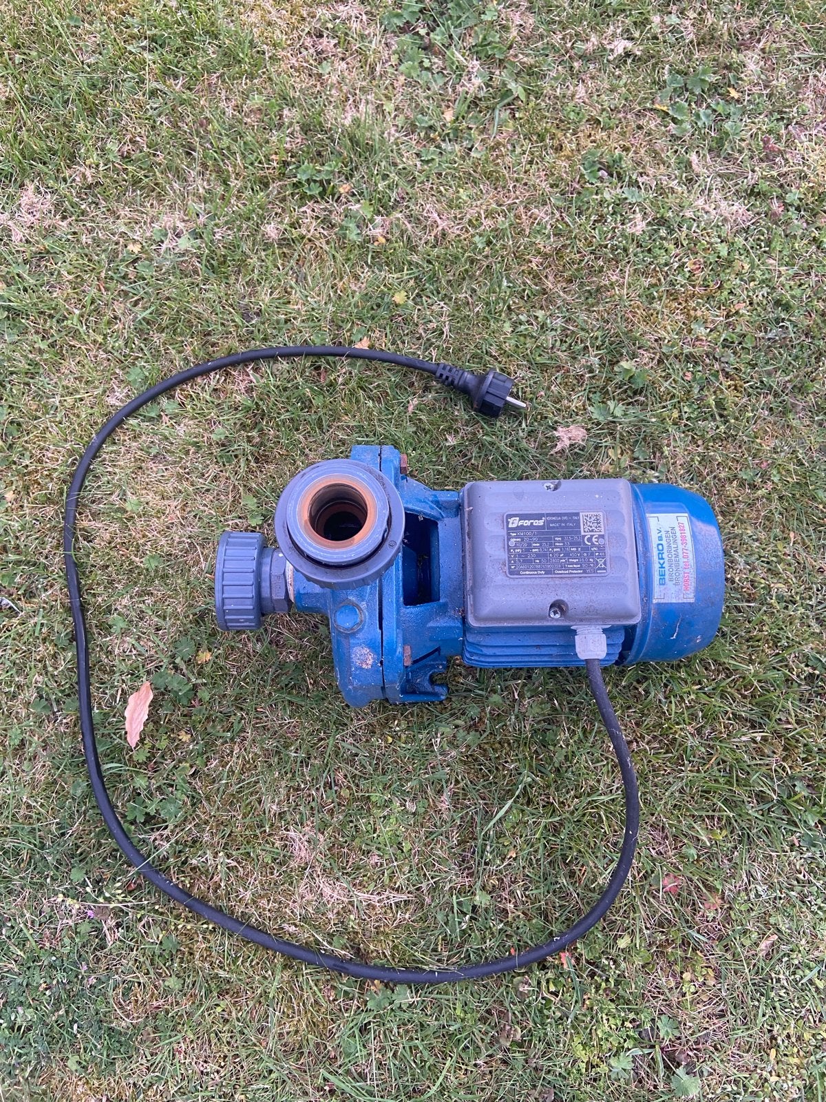 Foras KM100/1 Hydrofoorpomp - nette staat, Tuin en Terras, Ophalen of Verzenden, Gebruikt, Elektrisch, Hydrofoorpomp