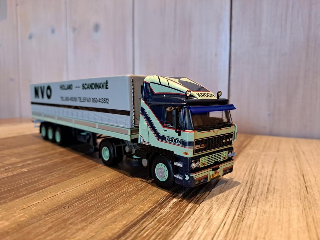 WSI Daf 2800 4x2 van Kroon Assen, Hobby en Vrije tijd, Modelauto's | 1:50, ., Nieuw, Ophalen of Verzenden, .