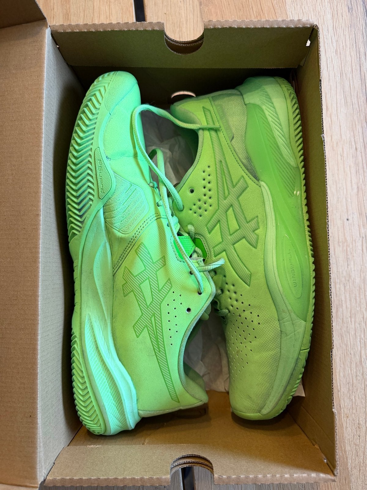 Zo goed als nieuwe Asics padelschoenen - Maat 46.5, Sport en Fitness, Ophalen of Verzenden, Zo goed als nieuw, Padelschoenen