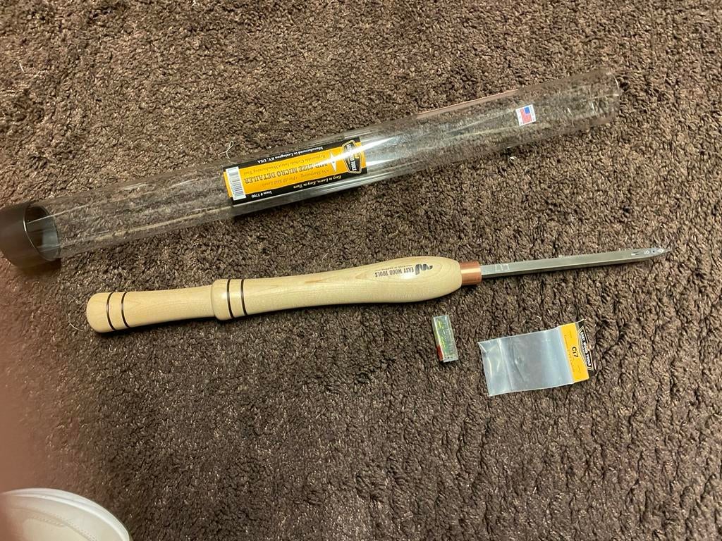 Te koop easy wood micro detailer houtdraaibeitel, Ophalen of Verzenden, Zo goed als nieuw