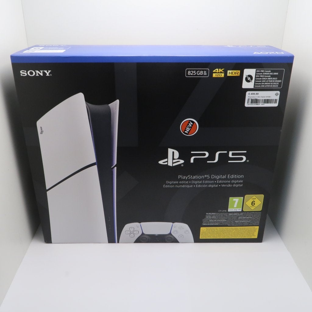 Playstation 5 Slim Digital 825GB | Nieuw in Seal, Sony, Nieuw, Support@sony.com, 1-7-1 Konan, Minato-ku
Tokyo 108-0075
Japan