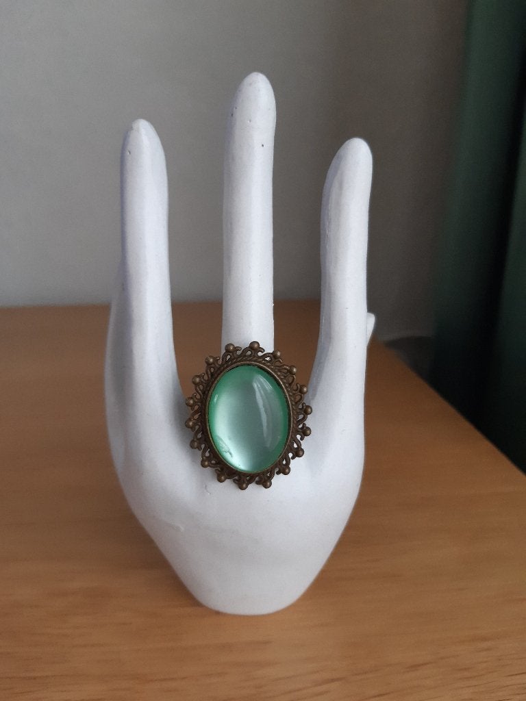 Ring, Sieraden, Tassen en Uiterlijk, Ringen, Overige materialen, 19 tot 20, Nieuw, Ophalen of Verzenden