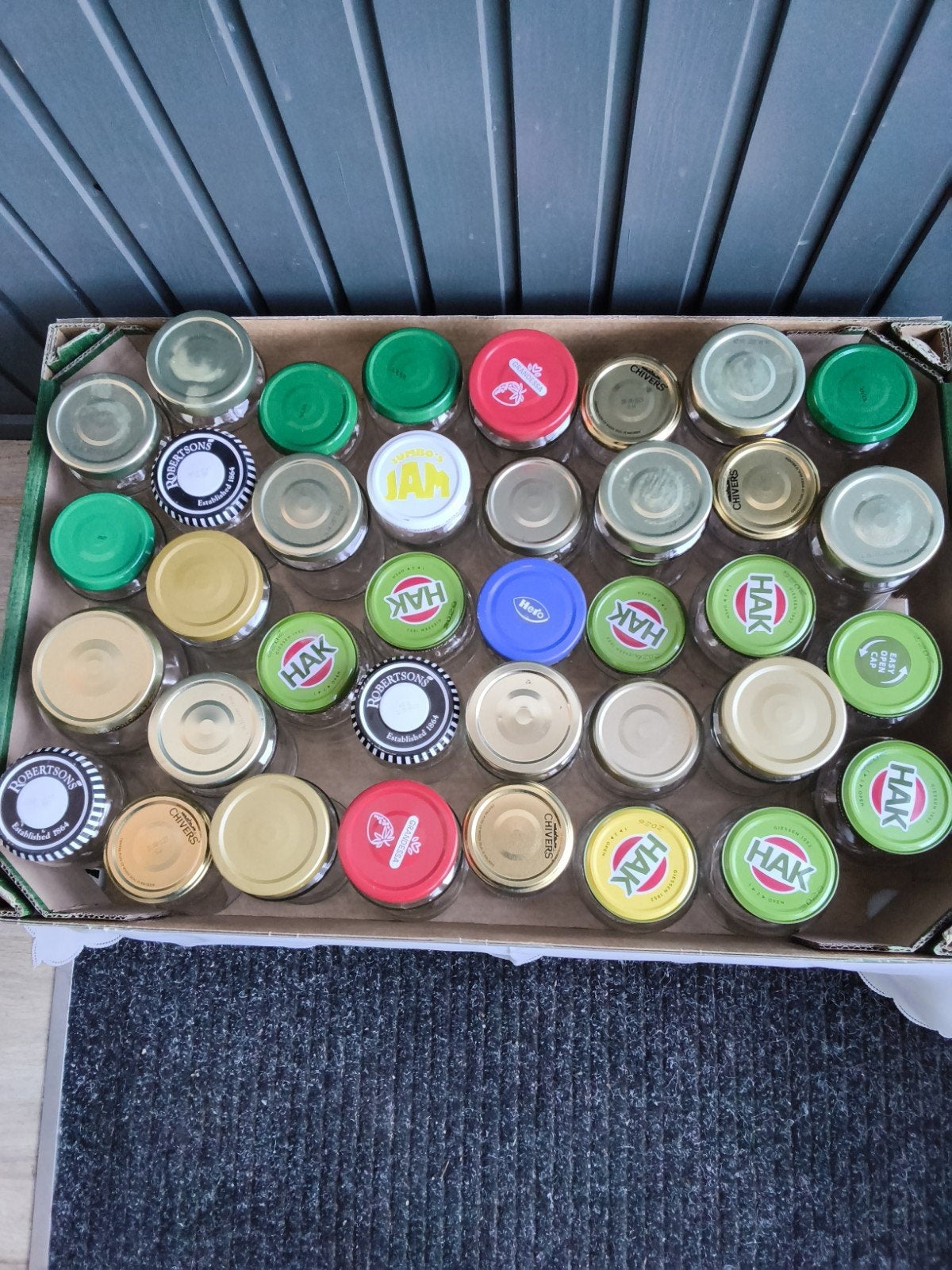 37 Jampotjes /Jampotten /Weckpotjes., Ophalen, Overige typen, Overige stijlen, Glas
