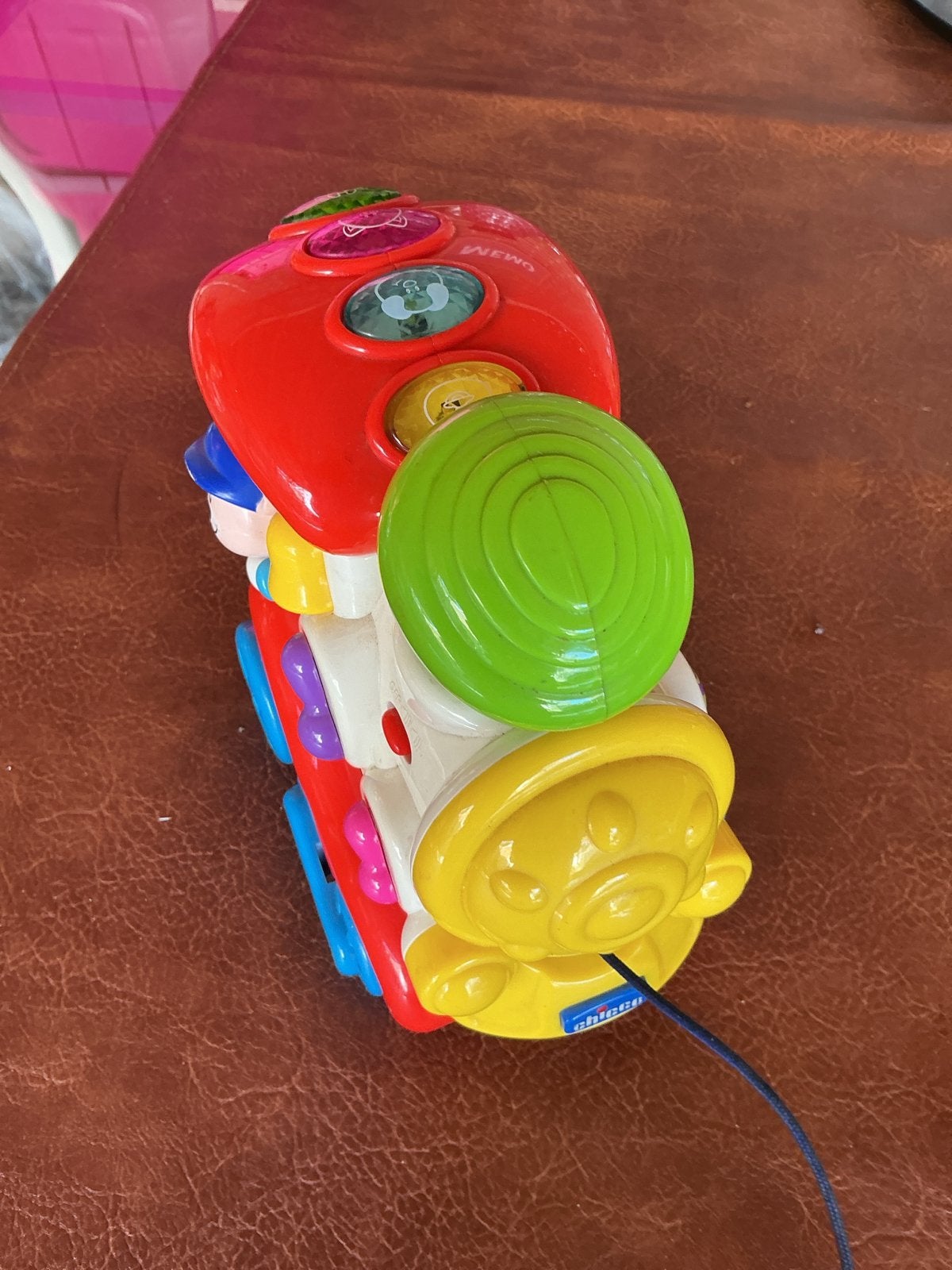 Chicco Muzikale Trein met Licht en Geluid, Ophalen of Verzenden, Gebruikt, Overige typen, Met licht