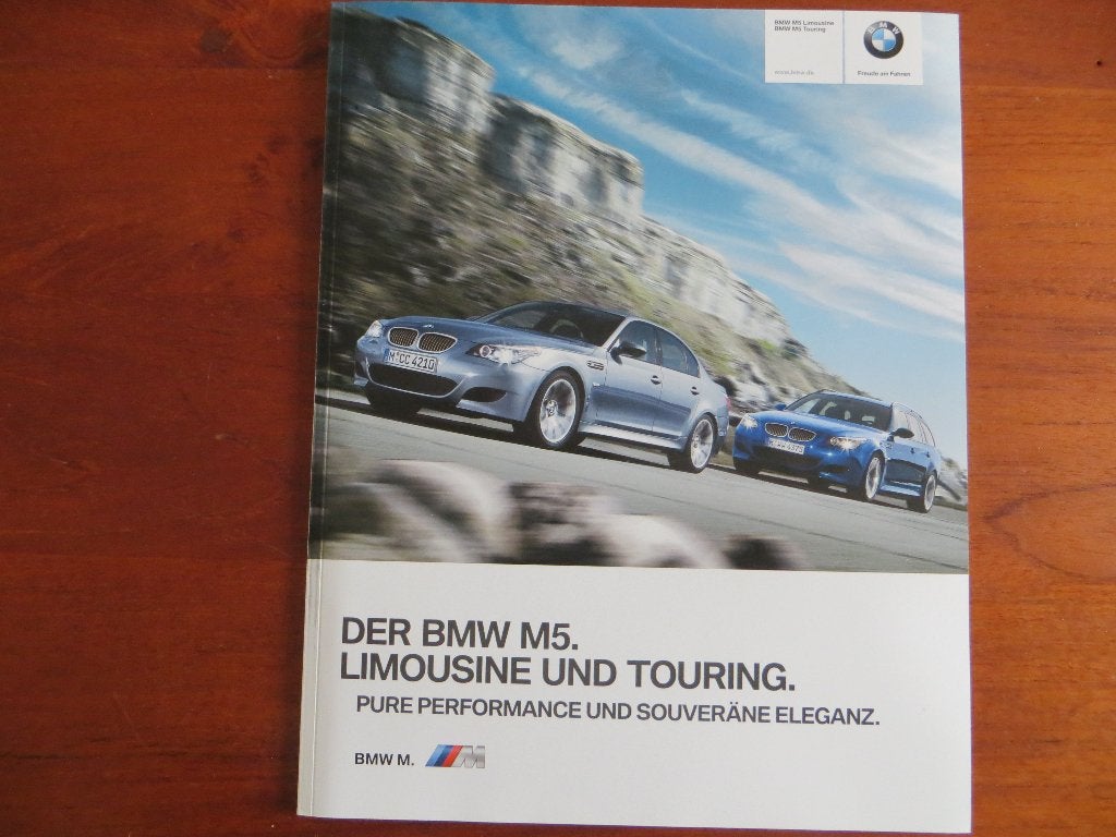 BMW M5 Limousine und Touring (2009) + bijlagen, Ophalen of Verzenden, Nieuw, BMW