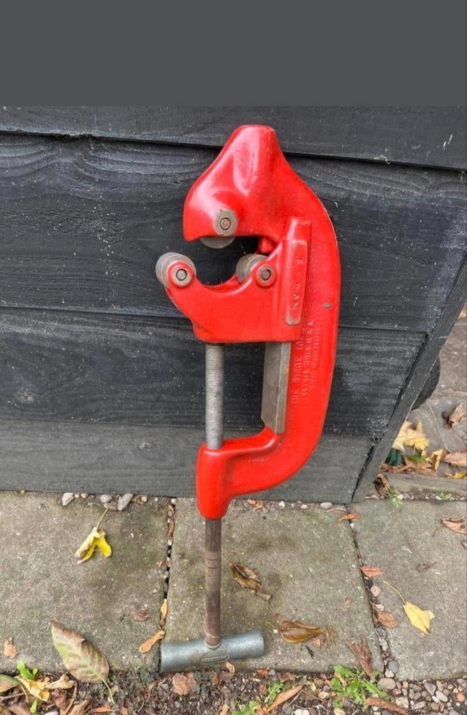 Pijpensnijder Ridgid Tool, Doe-het-zelf en Verbouw, Gereedschap | Overige machines, Ophalen