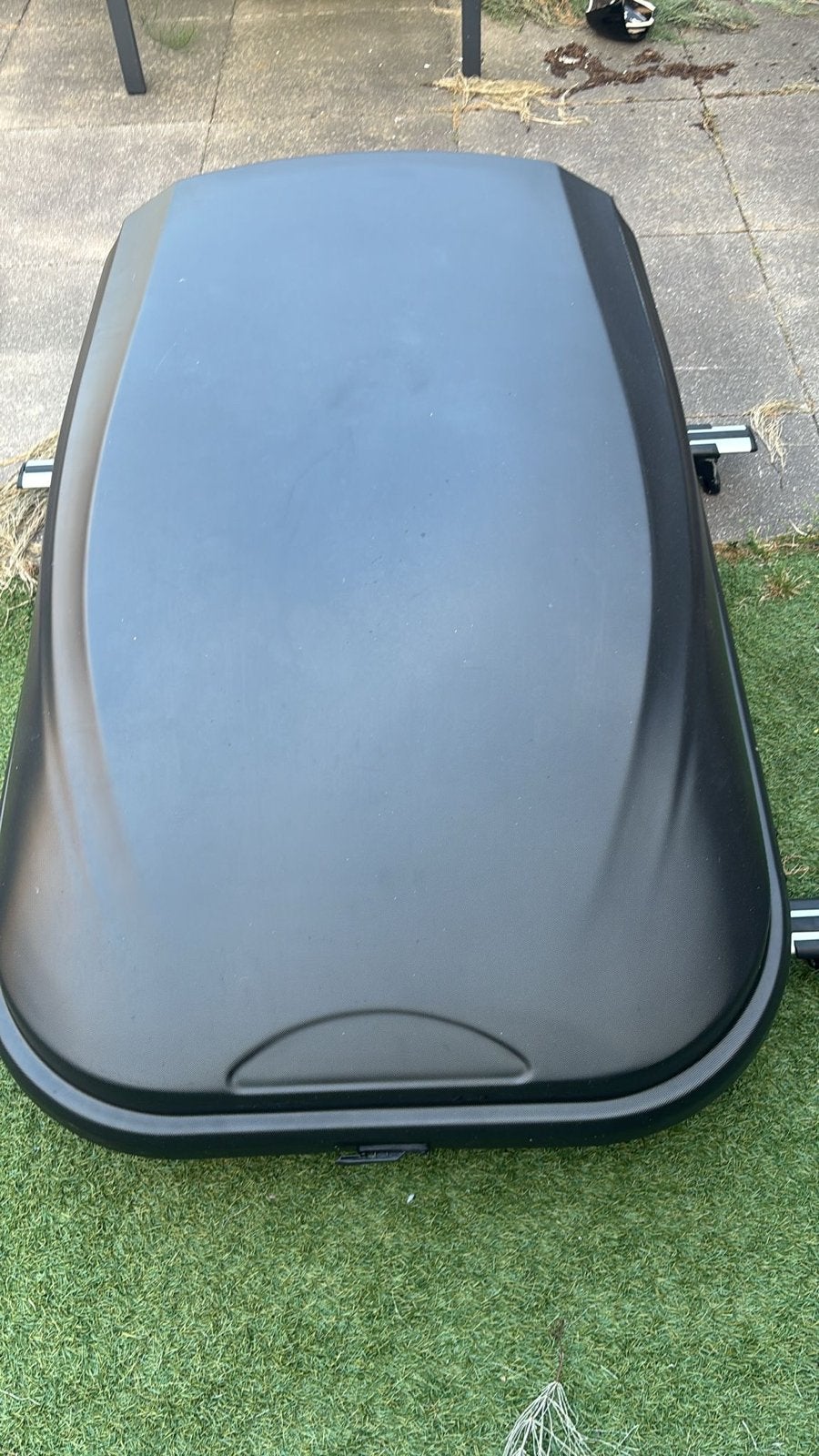 PerfectFit Travelbox Dakkoffer 420L zwart incl. dakdragers, Auto diversen, Dakkoffers, Ophalen, Zo goed als nieuw