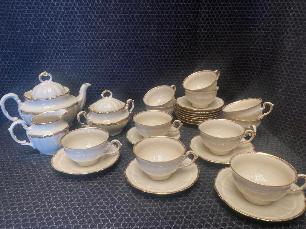 Bavaria  Schwartzenhammer Theeservies  jaren 20, Ophalen of Verzenden