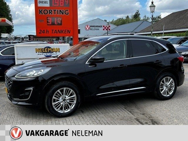 Ford Kuga 1.5 EcoBoost 150PK 2WD Vignale rijklaarprijs bovag, Voorwielaandrijving, 12 maanden, 15 km/l, Zwart
