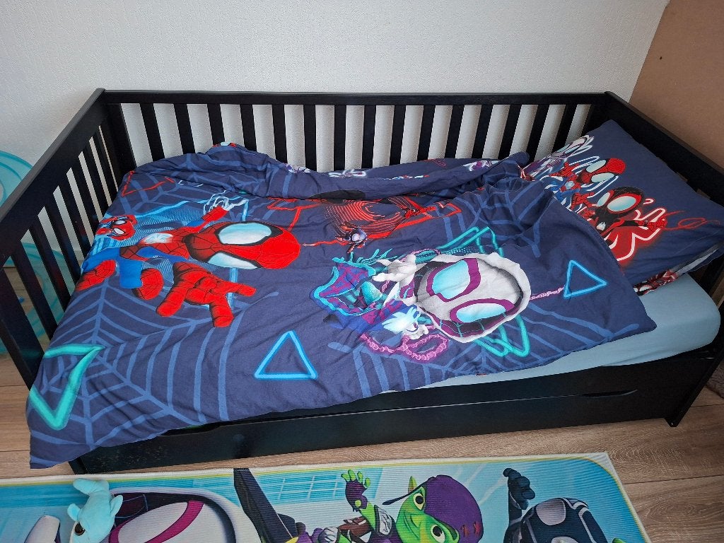 Kinderbed, Ophalen, Gebruikt, 70 tot 85 cm, Lattenbodem