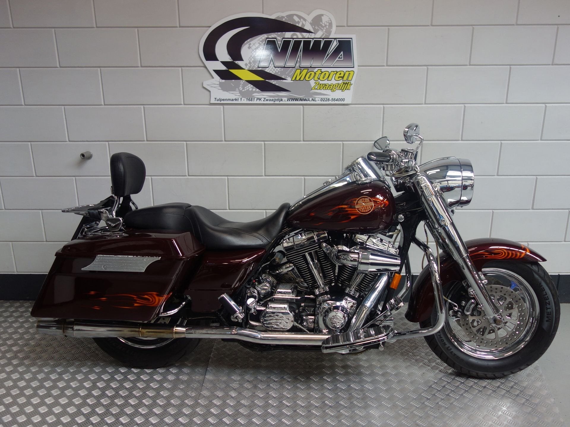 Harley Davidson 88 FLHRCI Road King Custom, Motoren, Toermotor, Handgeschakeld, Gebruikt, Bedrijf