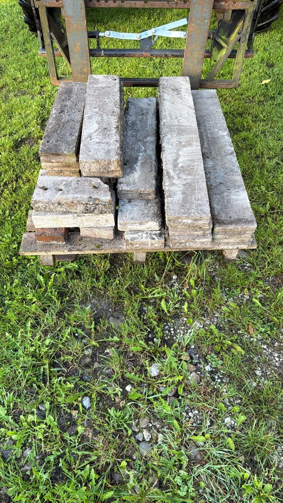 Gratis stoepranden / palissade banden, Tuin en Terras, Ophalen, Beton, Overige typen