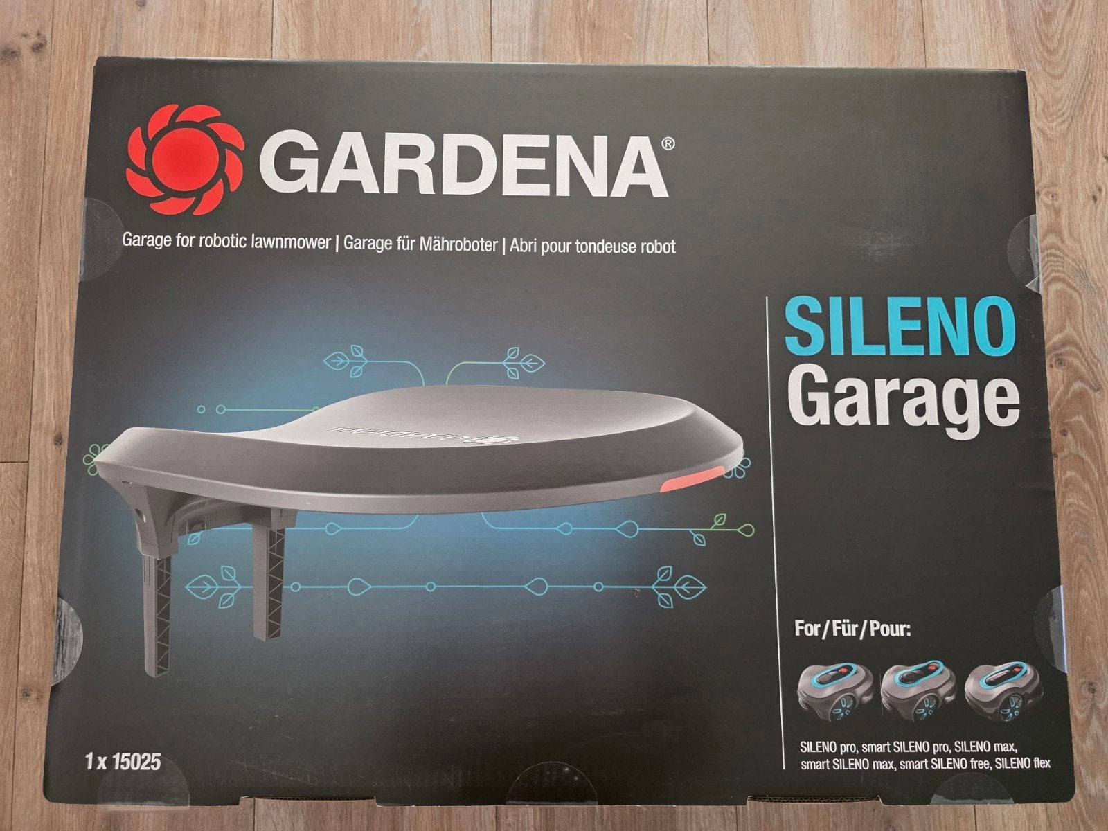 GARDENA SILENO Garage voor robotmaaier, Tuin en Terras, Grasmaaiers, Ophalen of Verzenden, Nieuw, Minder dan 30 cm, GARDENA
