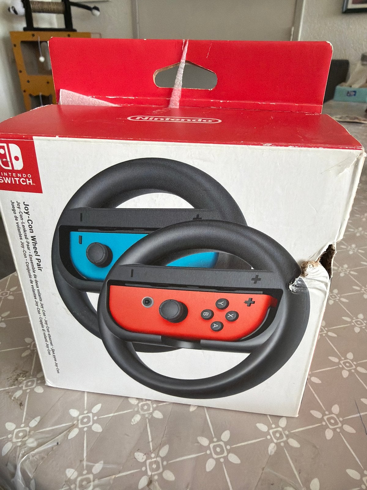 Nintendo Switch Joy-Con Stuurwiel Set (2 stuks), Ophalen of Verzenden, Zo goed als nieuw
