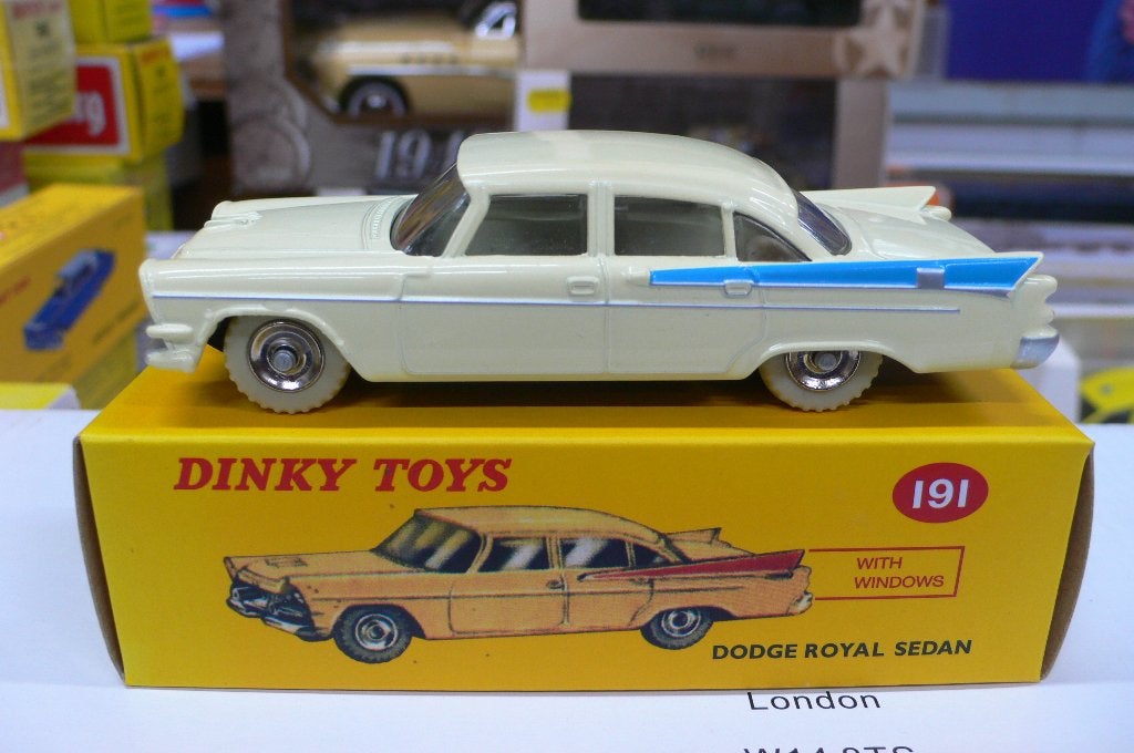 dodge royal sedan dinky toys/atlas #191  1/43, Verzenden, Nieuw, Auto, Overige merken