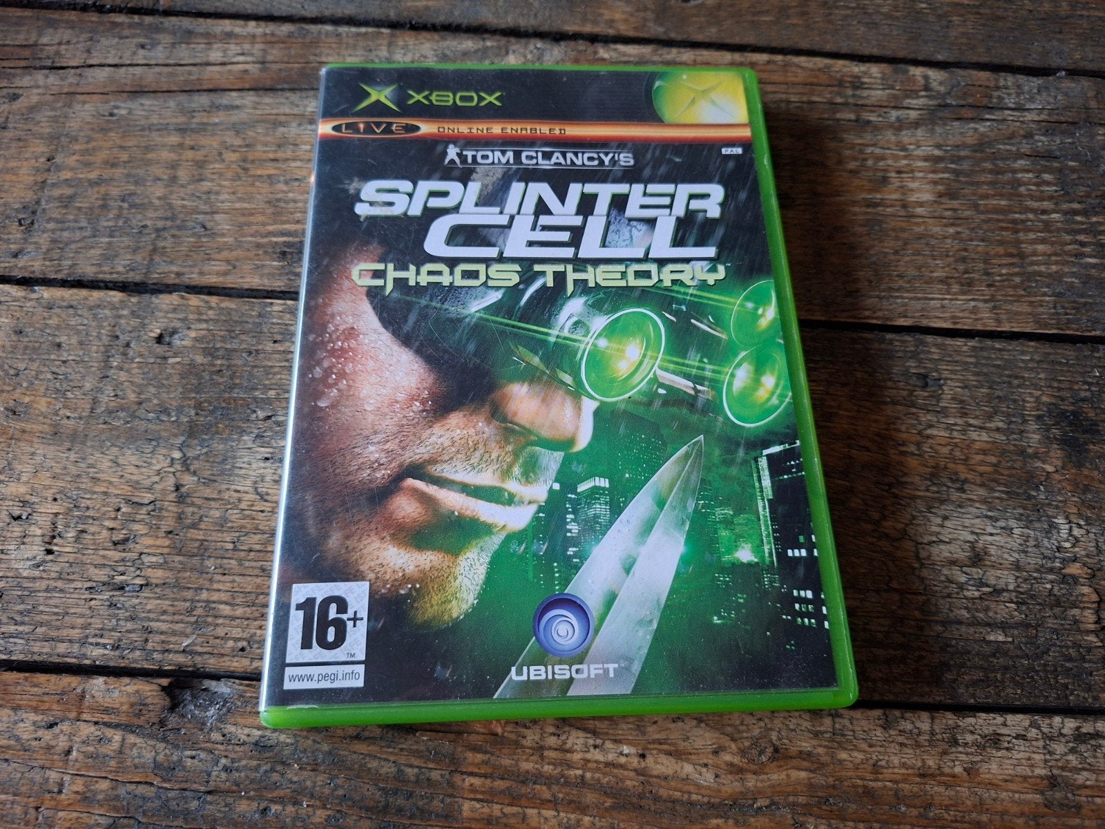 Xbox Original Tom Clancy's Splinter Cell Chaos Theory, Gebruikt, Shooter, 1 speler, Ophalen of Verzenden