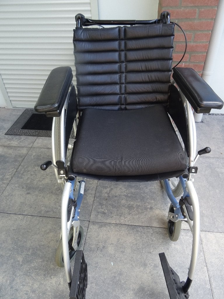 rolstoel Excel G5 Modular Comfort luxe rolstoel Excel van Os, Diversen, Rolstoelen, Ophalen, Inklapbaar, Zo goed als nieuw, Duwrolstoel