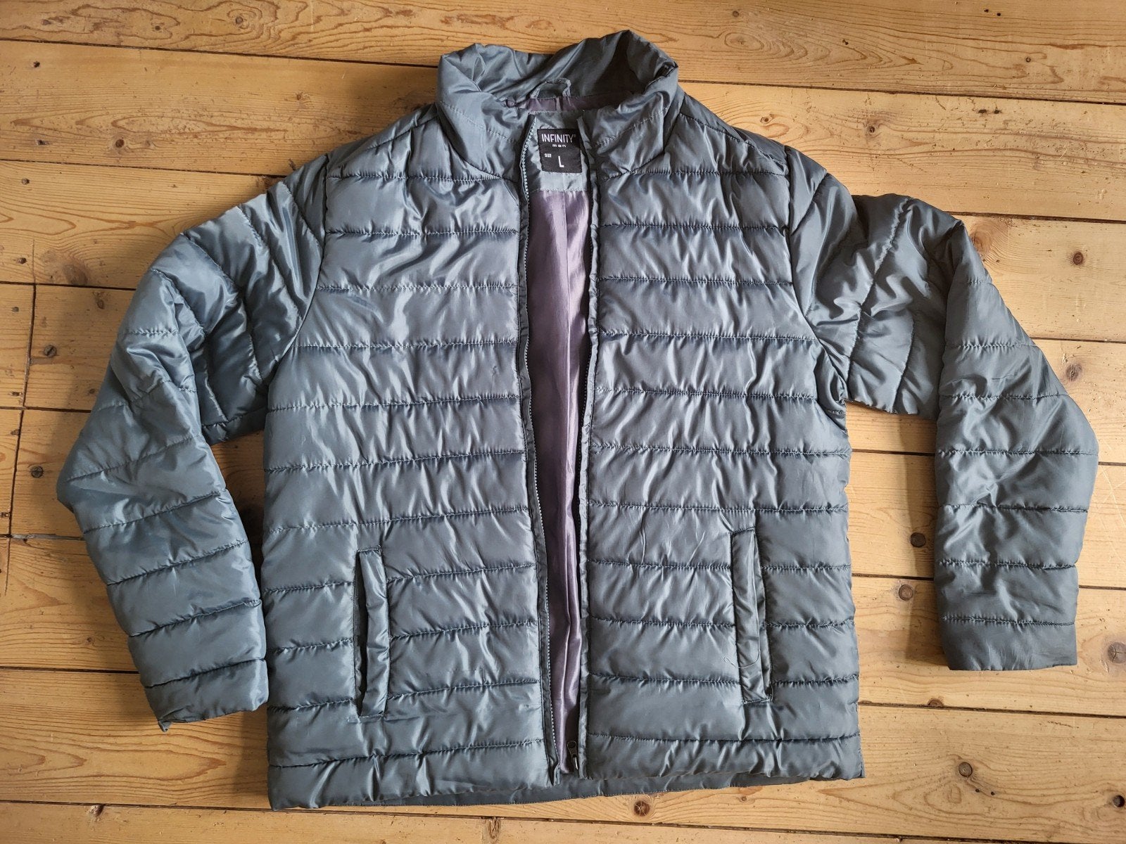 Heren tussenjas groen maat L, Kleding | Heren, Ophalen of Verzenden, Zo goed als nieuw, Groen