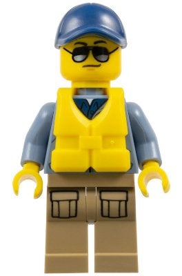 LEGO City cty0837 Mountain Police - Officer Male, Speed, Lego, Ophalen of Verzenden, Minifiguur, City