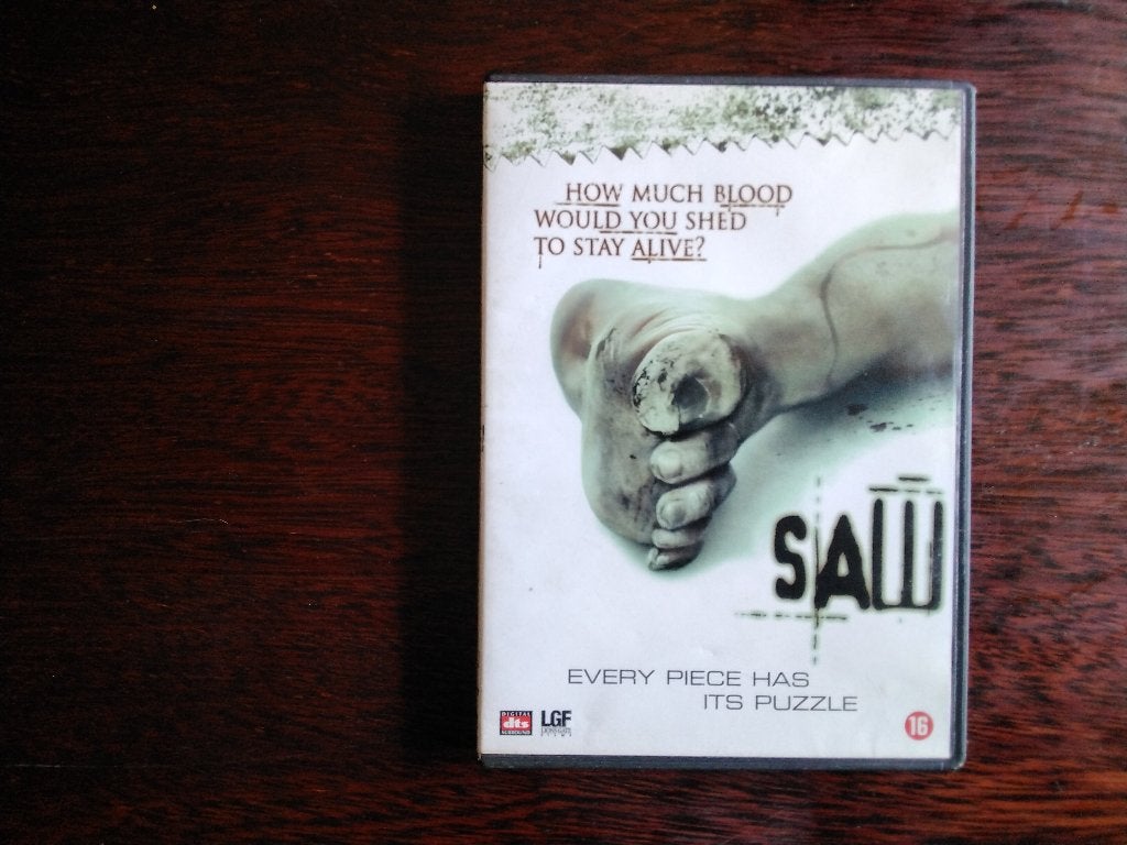 Saw, origineel, Vanaf 16 jaar, Ophalen of Verzenden, Zo goed als nieuw, Slasher