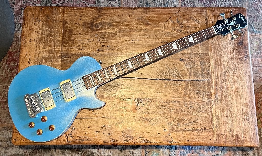 Epiphone Les Paul Standard Bass (MIK 2002), Ophalen, Gebruikt, Elektrisch