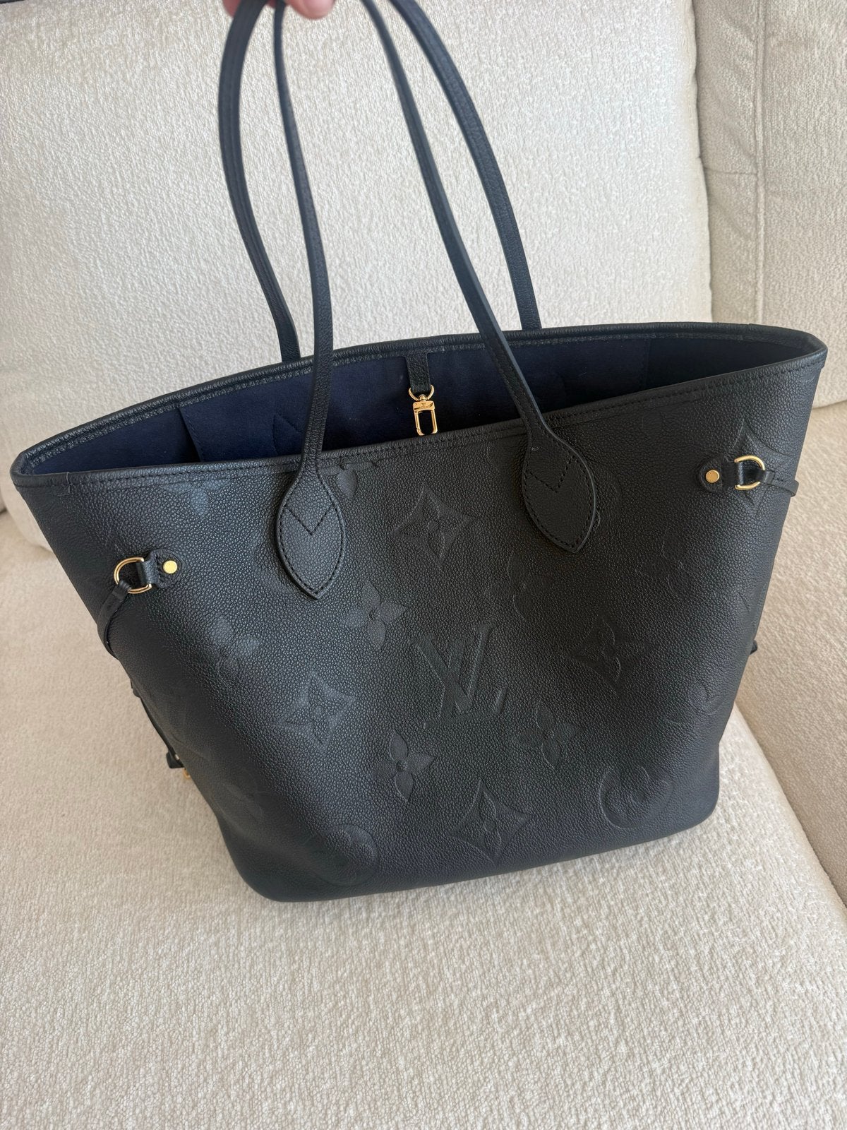 Neverfull LV tas, Ophalen of Verzenden, Nieuw, Zwart, Handtas