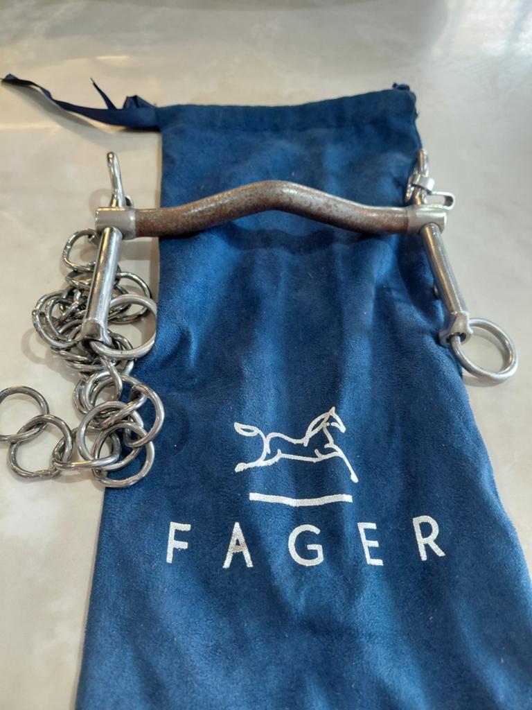 Fager stang Eric 12,5 cm, Ophalen of Verzenden, Zo goed als nieuw, Zwart, 100 cm of meer