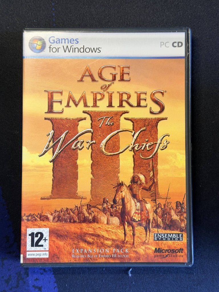 Age of Empires III: The WarChiefs (PC), Gebruikt, 1 speler, Ophalen of Verzenden, Strategie en Constructie