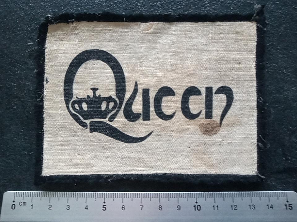 Queen vrij zeldzame 70's patch qu15, Verzenden, Gebruikt, Kleding