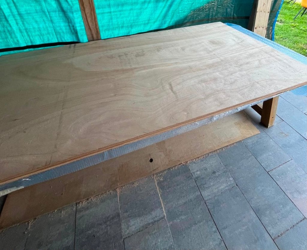Multiplex 250x144 18mm dik 2 stuks, Ophalen, Nieuw, Multiplex, Minder dan 20 mm