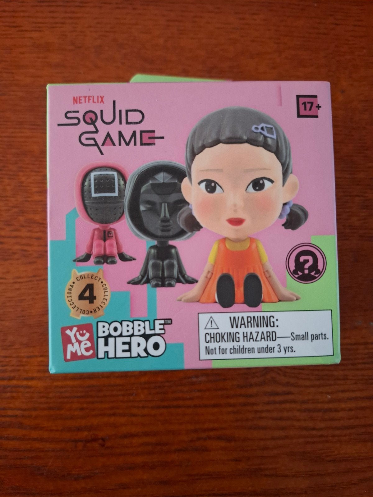 YuMe Toys Squid Game Bobble Hero Blind Box, Ophalen of Verzenden, Nieuw
