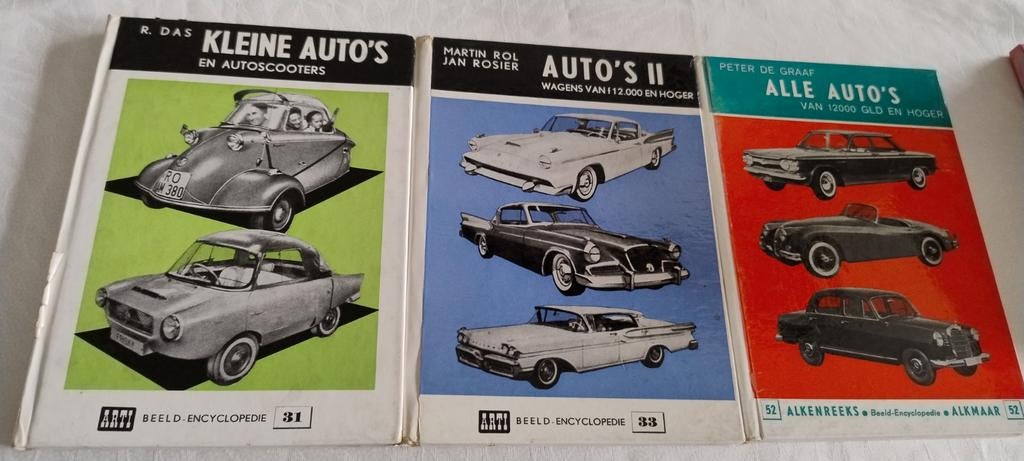 Vintage Auto Encyclopedie Boeken - Kleine Auto's & Auto's II, Ophalen of Verzenden, Gelezen, Algemeen, R. Das, Martin Rol, Jan Rosier, Peter de Graaf