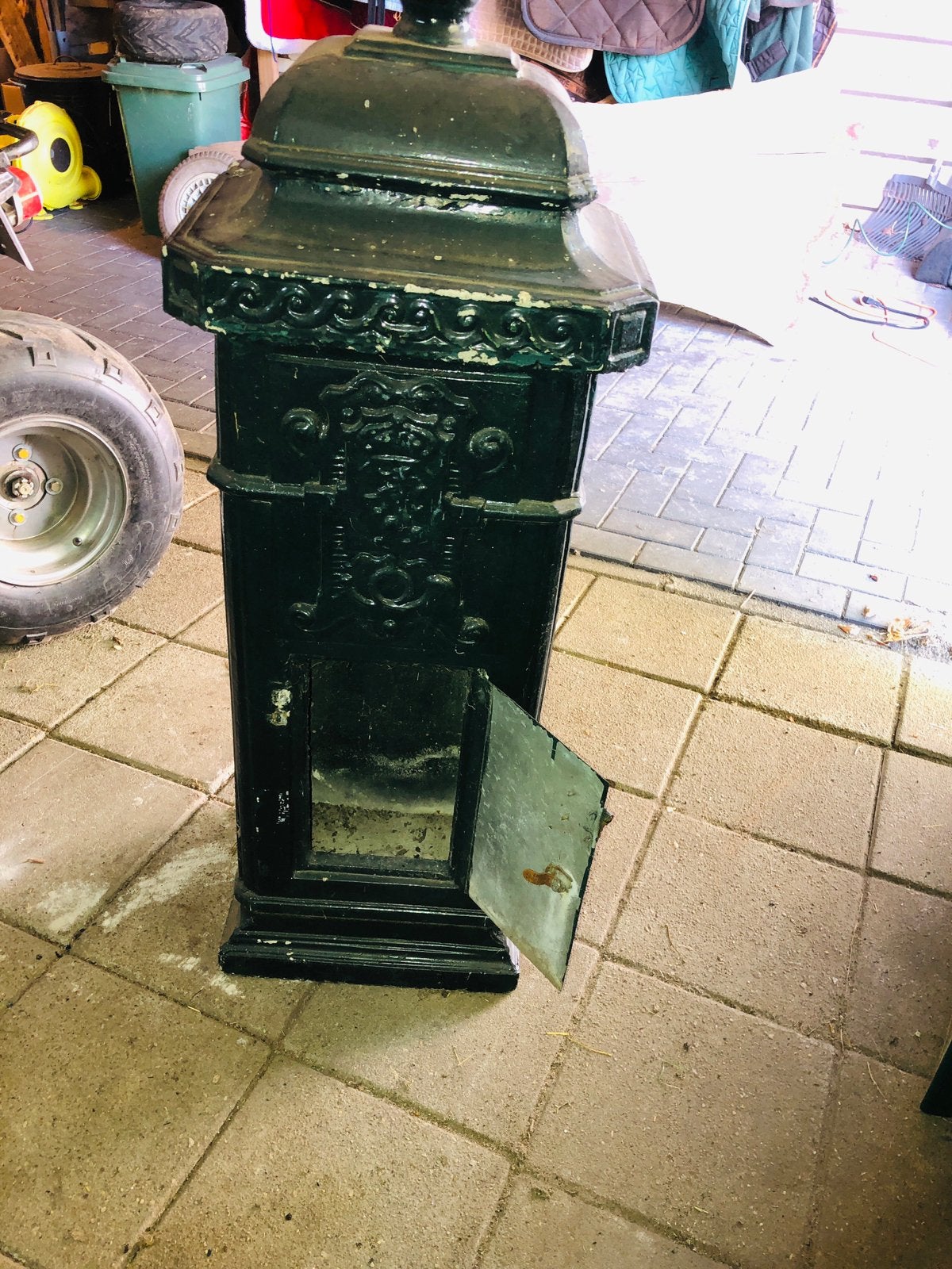 Brievenbus, Tuin en Terras, Ophalen, Gebruikt, Overige materialen