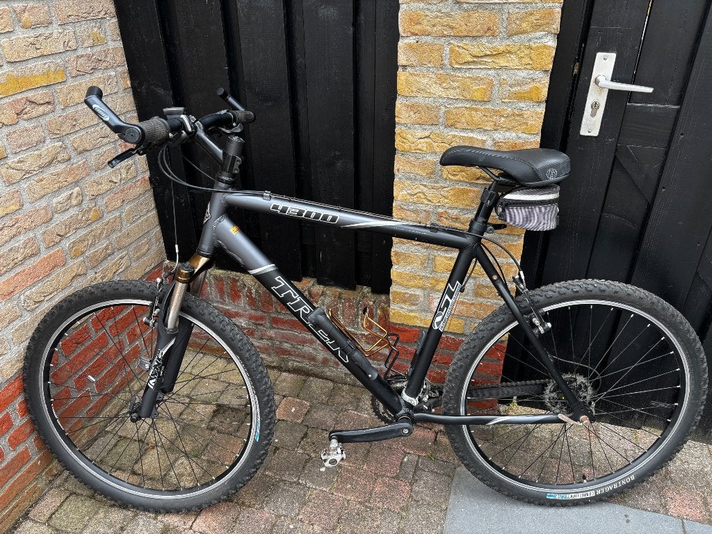 Trek 4300 Mountainbike zwart/grijs, Ophalen, Gebruikt, Trek, 53 tot 57 cm