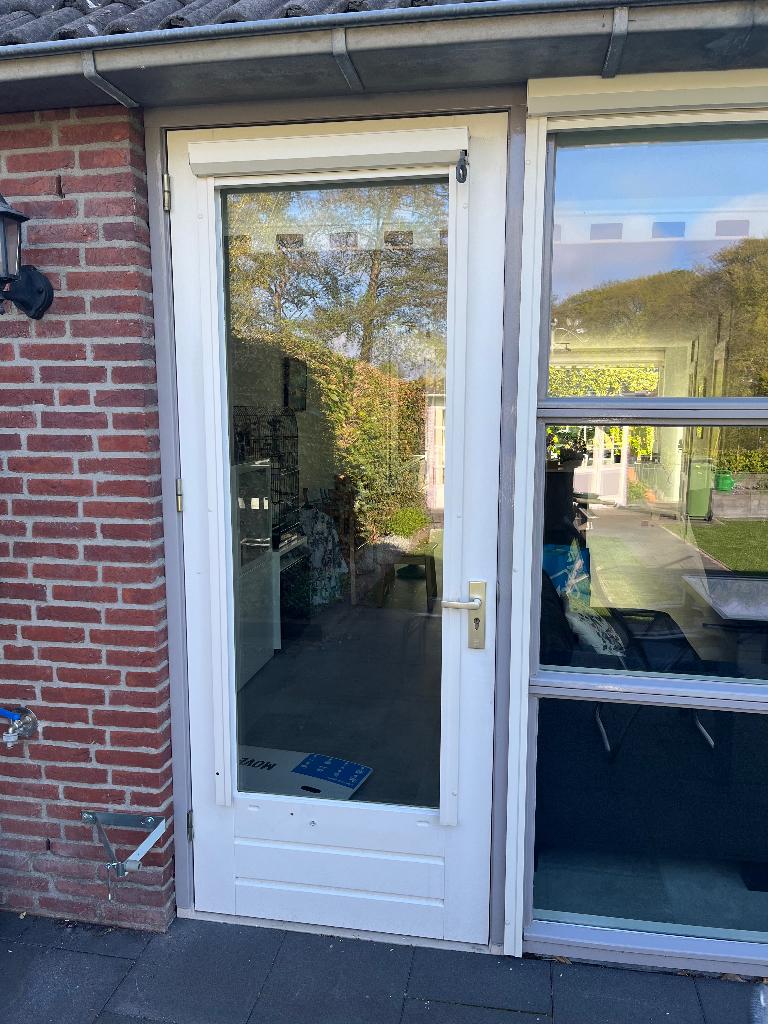 Achterdeur, Ophalen, Gebruikt, 80 tot 100 cm, 215 cm of meer