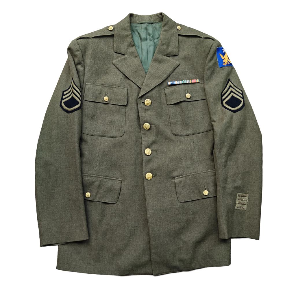 WWII US Class A jacket 2nd Air Force, Ophalen of Verzenden, Luchtmacht, Amerika, Kleding of Schoenen