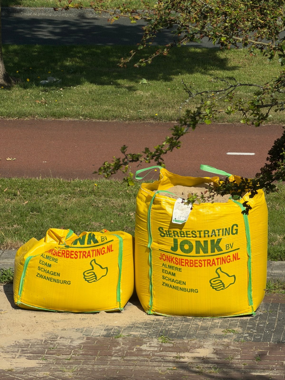 Straatzand inclusief Big Bag, Tuin en Terras, Ophalen, Nieuw, Straatzand