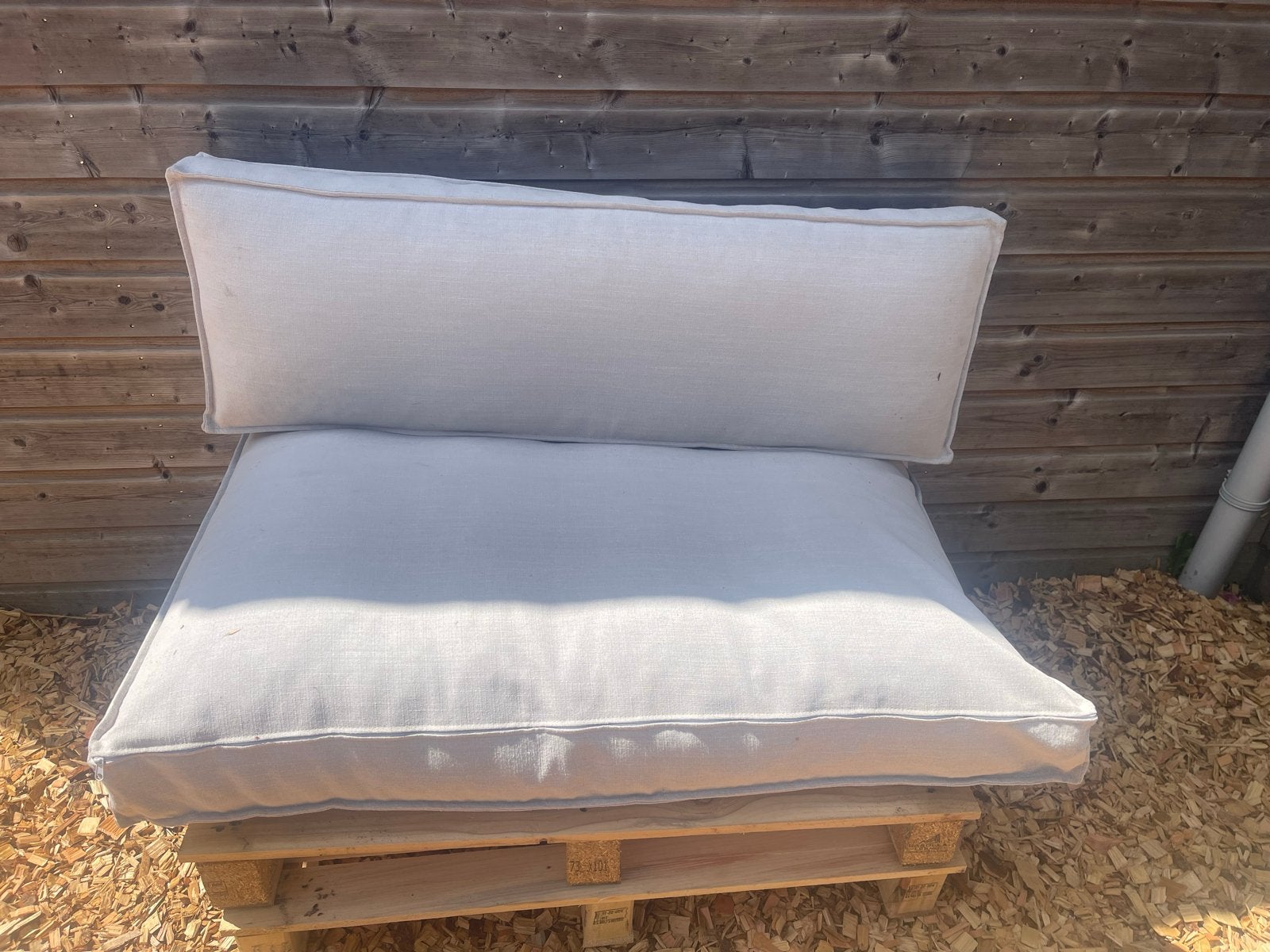 Kussens voor pallets, Tuin en Terras, Tuinsets en Loungesets, Ophalen, Gebruikt, Overige materialen, 2 zitplaatsen