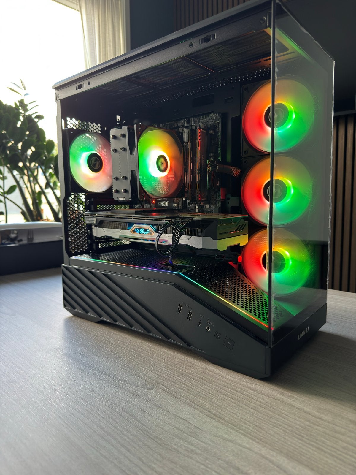Krachtige Gaming PC - Ryzen 7 2700, RX 5700XT, 16GB RAM, 1TB, Virtual Reality, Ophalen of Verzenden, Zo goed als nieuw, SSD