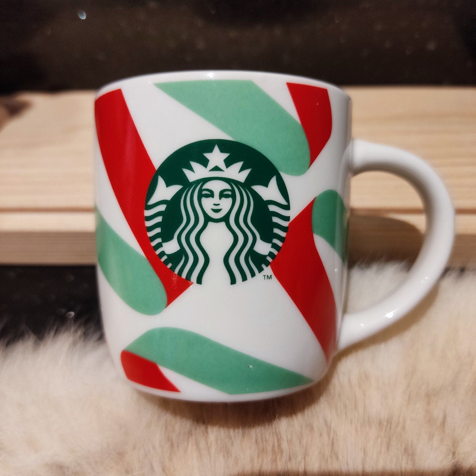 Starbucks Kerst Mok 80ml - Nieuw Bone China, Overige typen, Ophalen of Verzenden, Zo goed als nieuw, Steen/keramiek