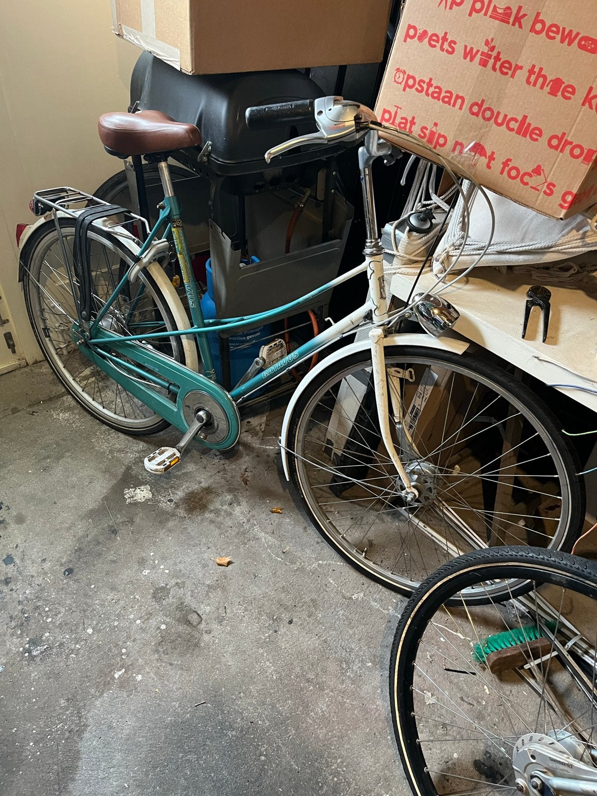 Batavus dames/herenfiets met 7 versnellingen, Fietsen en Brommers, Ophalen, Gebruikt, Batavus, Versnellingen