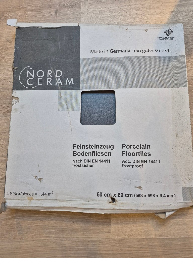 GEZOCHT: Nord Ceram Loft Kaffee LOF235 60x60 cm, Doe-het-zelf en Verbouw, Tegels, 60 cm of meer, Ophalen of Verzenden, Minder dan 5 m²