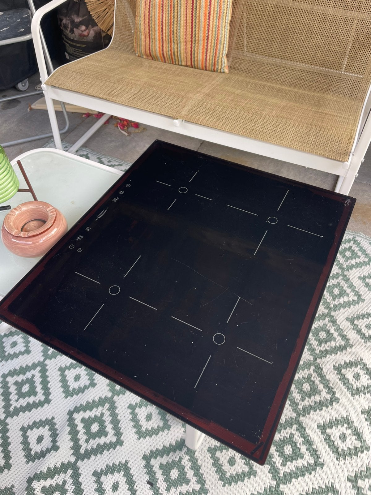 Inductieplaat Folklig Ikea, Witgoed en Apparatuur, Kookplaten, Ophalen, Gebruikt, 4 kookzones, Inbouw