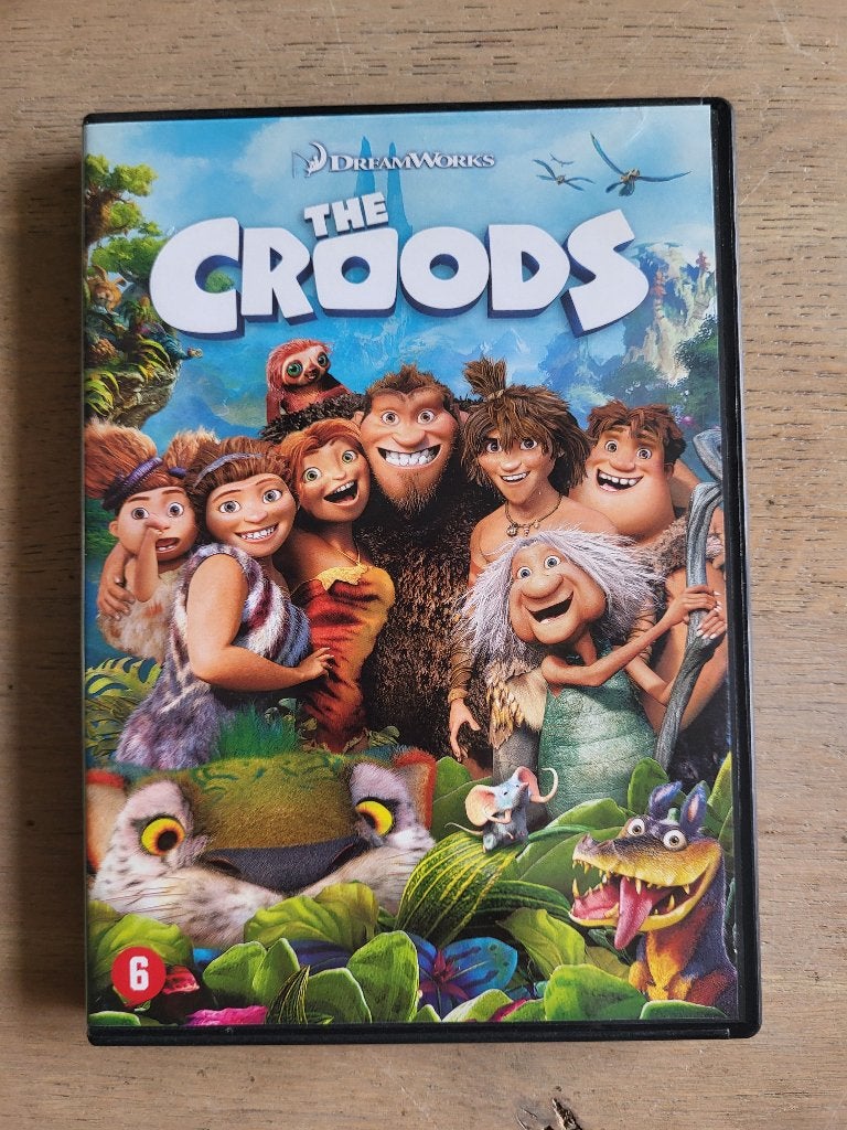 DVD The croods - Dreamworks, Alle leeftijden, Ophalen of Verzenden, Zo goed als nieuw