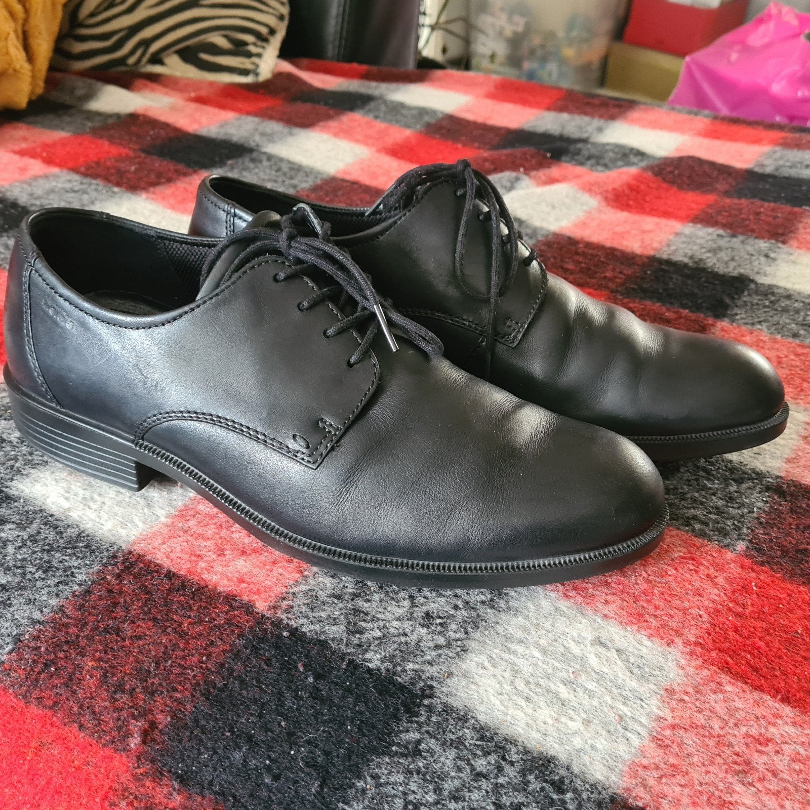 Ecco schoenen maat 42, Ecco, Verzenden, Zwart, Zo goed als nieuw